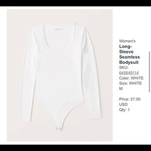 Abercrombie & Fitch Bodysuit